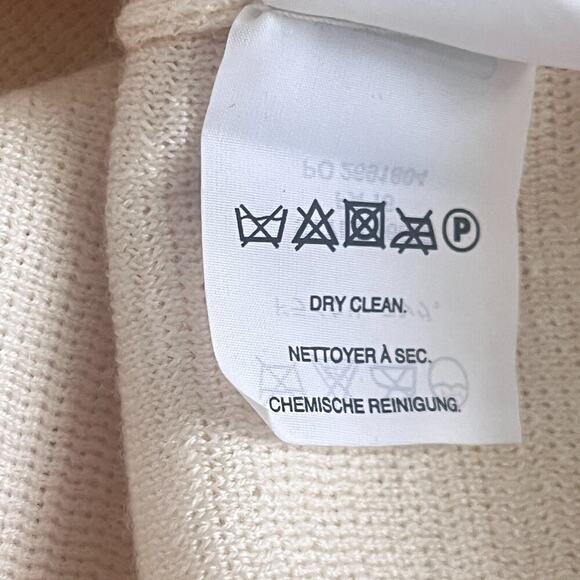 J. Crew for Net-A-Porter Mixed Stripe Crewneck Sweater Size Small ivory - Picture 8 of 8